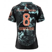 Maglia Calcio Bayern Munich Leon Goretzka #8 Seconda Divisa Donna 2024-25 Manica Corta